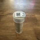 1 ROLL $10 FACE VALUE, 40CT SILVER WASHINGTON QUARTERS 25C 90% SILVER COINS