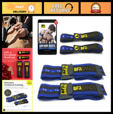 4-Pack Blood Flow Restriction Bands for Arms  Legs - Occlusion Training, Muscle
