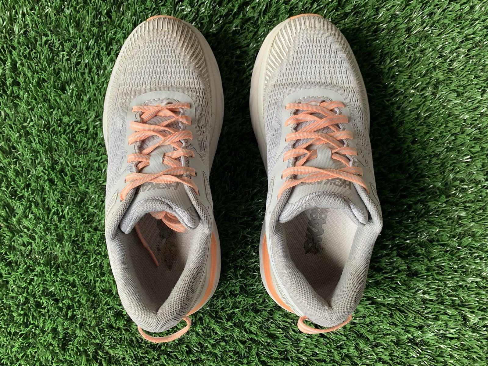 Size 7.5 - Hoka One One Bondi 7 Harbor Mist Women’s Running Shoes Sneakers Gray thumbnail 10