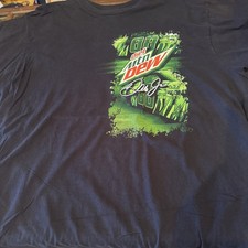Vintage 2012 Dale Earnhardt Jr Mt Dew Tee Shirt Lightly Worn XL Chase Authentic