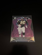 Natrone Means 2024 Panini Totally Certified Purple Die Cut /75 Chargers 191
