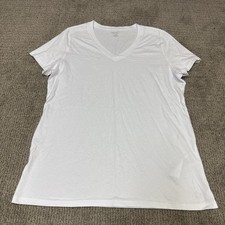 Calvin Klein T-Shirt White Short Sleeve Women  s Size Large