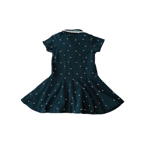 Girls Polo Style Tennis Golf Dress Doggy Embroidered Size 140 9/10 girls - Picture 2 of 4