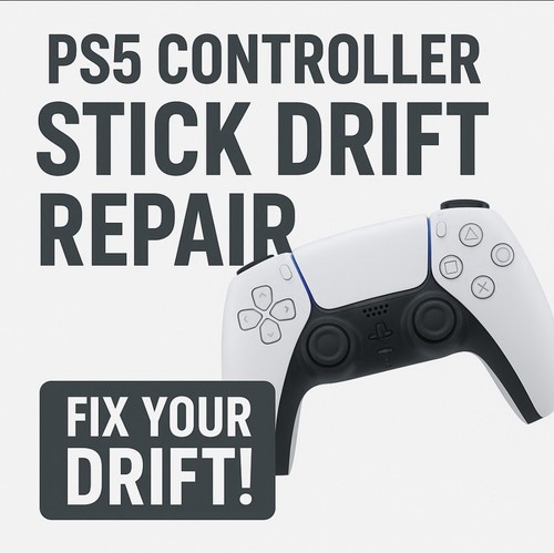 Sony DualSense Controller - White for For Sony PlayStation 5 (CFI-ZCT1W)