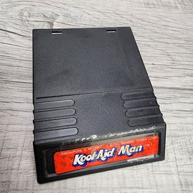 Kool-Aid Man (Intellivision) Cartridge, Manual, Overlays, Insert, & Box