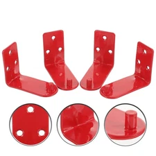 4Pcs Wall Bracket for Fire Extinguisher Easy Installation Durable Use