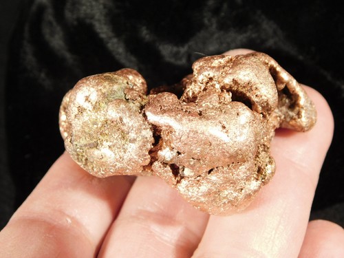Heavy Solid COPPER Nugget or Native Copper Float 100% Natural Michigan 117gr - Picture 4 of 10