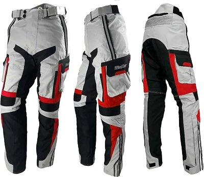 Pantalon Moto Cordura Avec Protections Homologué Niveau 2 Sur Genou Et Hanches - Photo 1/4