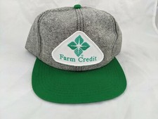 Farm Credit Services Snapback Hat Trucker Black Green K Products