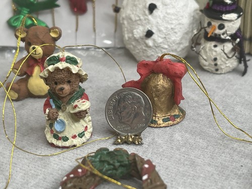 Miniature Christmas Tree Decorations Lot - Picture 8 of 12