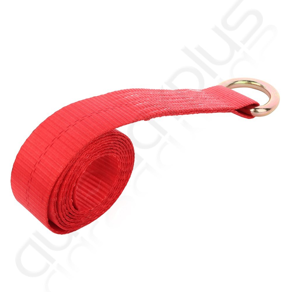 4X 8' Lasso Straps Wrecker Car Hauler Tow Dolly Tire Wheel Tie Down