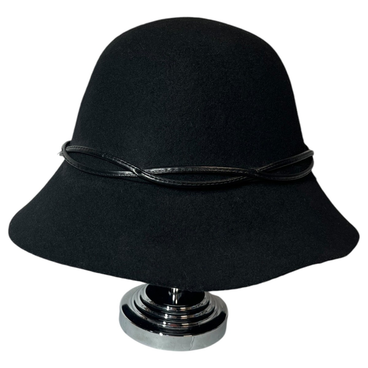 Something Special Cloche Bucket Hat Womens 100% Wool Felt  display picture 3
