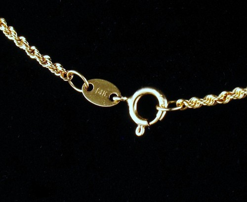 NATURAL ROUND DIAMOND OPEN HEART PENDANT W/ SOLID 14K YELLOW GOLD CHAIN NECKLACE - Picture 7 of 7