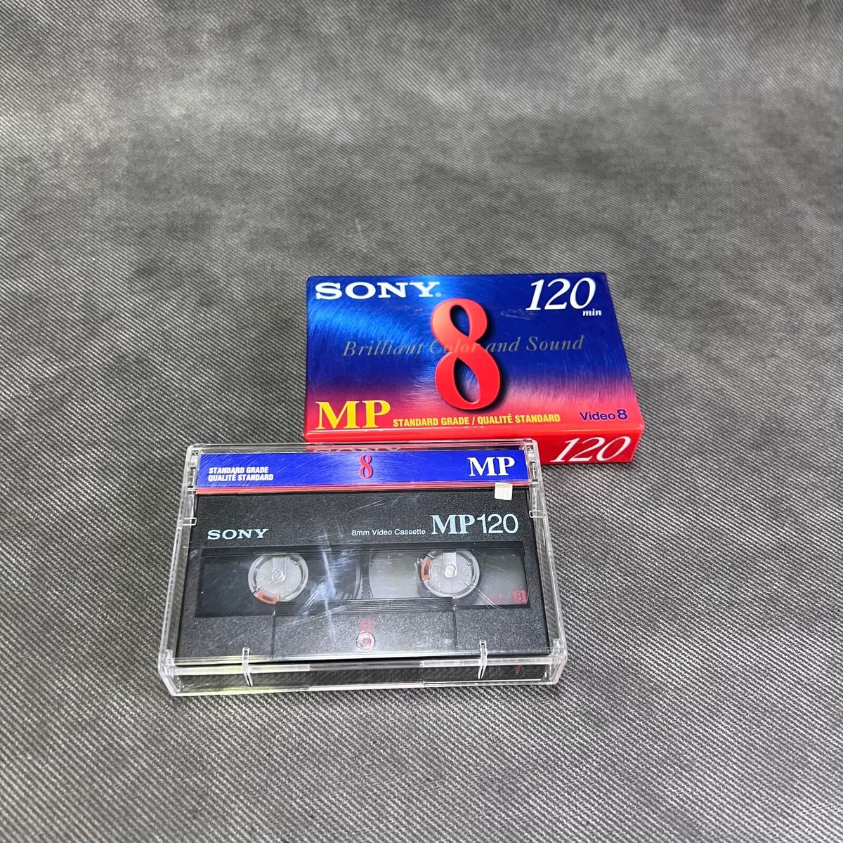 Camcorder Tapes Vintage Sony Cassette Tapes MP 120 Standard Grade