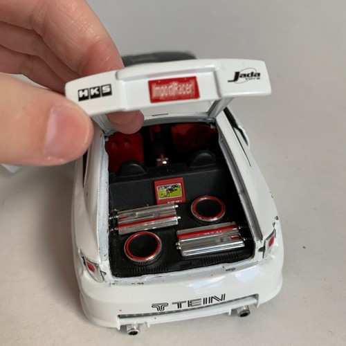 Jada Import Racer 1:24 Toyota Celica White - Picture 6 of 8