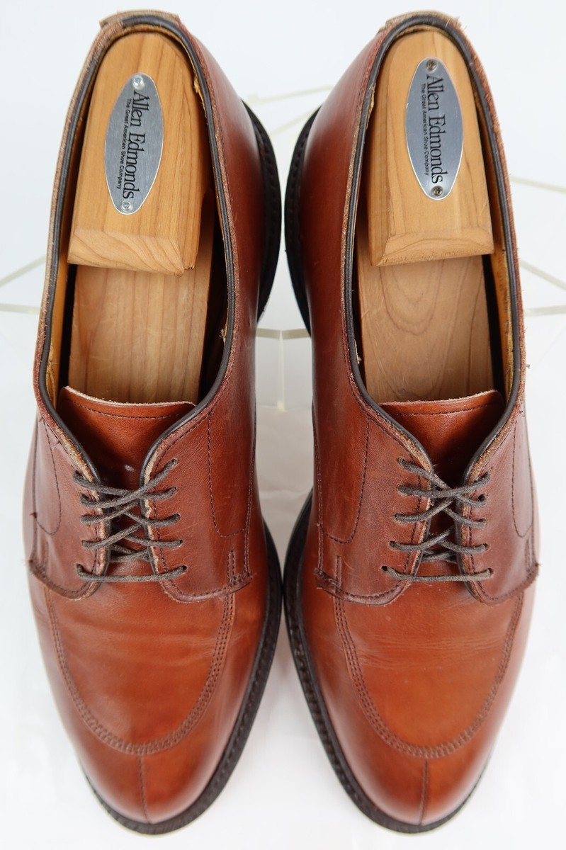 【Feichong11】Allen Edmonds WALTON Uチップ Allen Edmonds Walton Split Toe Blucher Dress Shoes / Chili