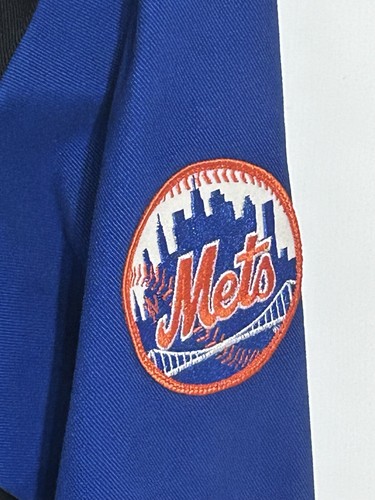 VTG New York NY Mets JH Design Snap Button Jacket 2000 World Series Mens XXL 2XL - Picture 4 of 20