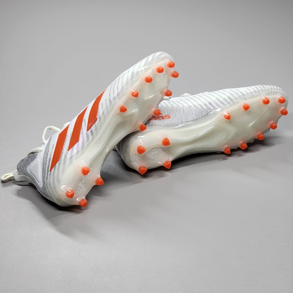 ADIDAS Football Cleats Freak Sz 12 Ultra Primeknit Boost White/Orange FX1300 Adidas Freak Ultra Primeknit Boost Football Cleats Orange  main image 4