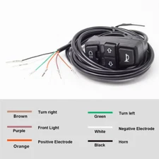 Motorcycle Scooter Switch Handlebar Headlight Indicator Turn Signal Light Horn