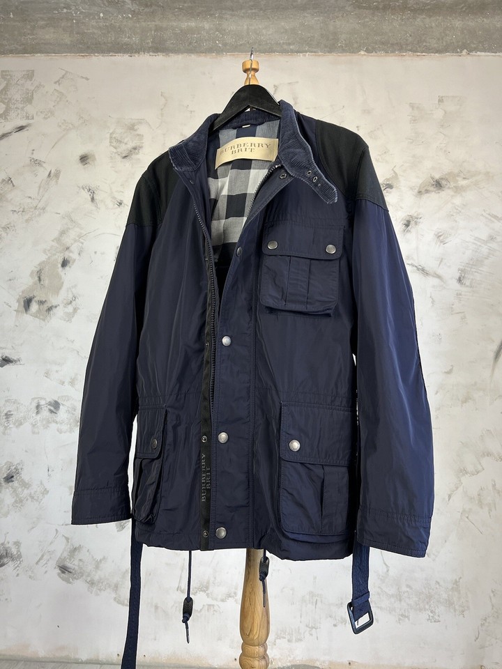 Burberry Brit Jacket Size L XL eBay