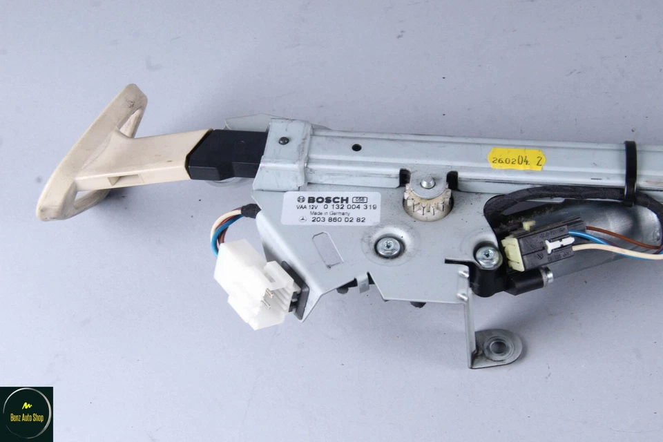 03-09 Mercedes W209 CLK500 CLK550 Cinturón Alimentador Motor Delantero Derecho Pasajero Foto 2 de 4