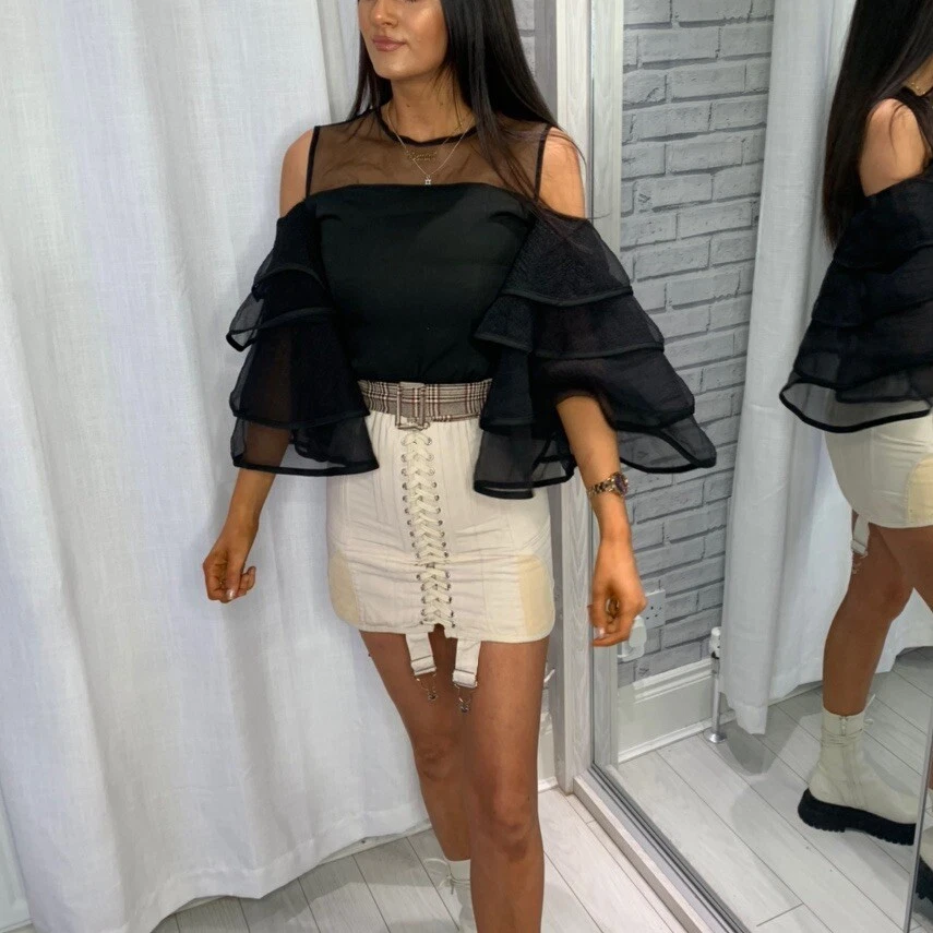 Pretty little best sale thing ruffle top