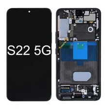 Samsung Galaxy S22 5G Full Size Display LCD Screen with Frame Replacement Part