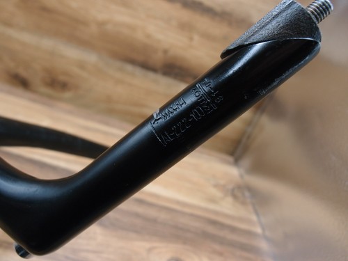 1990's steel flat handlebar PRO-K Technology + quill stem Kalloy 22.2 mm - Picture 11 of 18