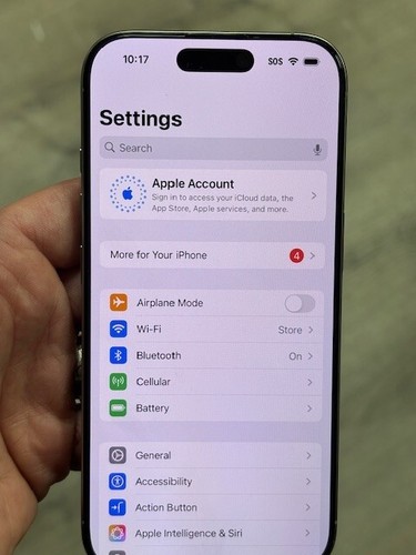 Apple iPhone 16 Pro 128GB (MYMD3LL/A) Gray (Unknown Carrier) PARTS - Photo 3 sur 11