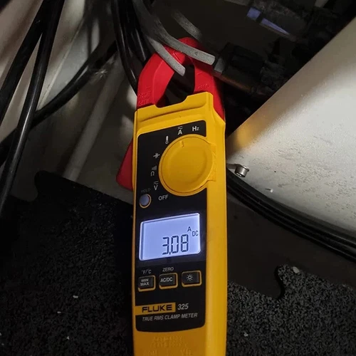 Fluke 325 Misuratore a Pinza AC DC Voltmetro Amperometro Pinza Multitester True RMS - Foto 5 di 13