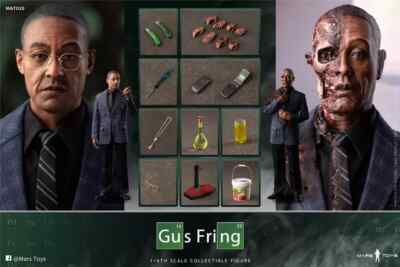 New Mar Toys MAT010 1/6 Breaking Walter White Gustavo Fring 12'' Figure in stock