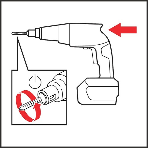 Avvitatore Cartongesso a Batteria 18V M-Cube CORPO MACCHINA - WÜRTH 57014090000 - Foto 5 di 8