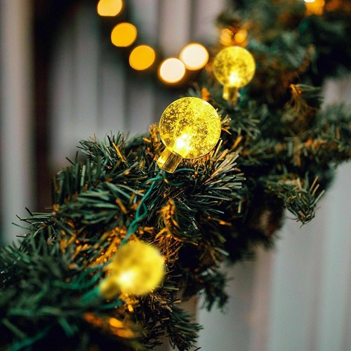 Solar Powered 30 LED String Light Garden Path Yard Decor Lamp Outdoor Waterproof - Picture 42 of 50