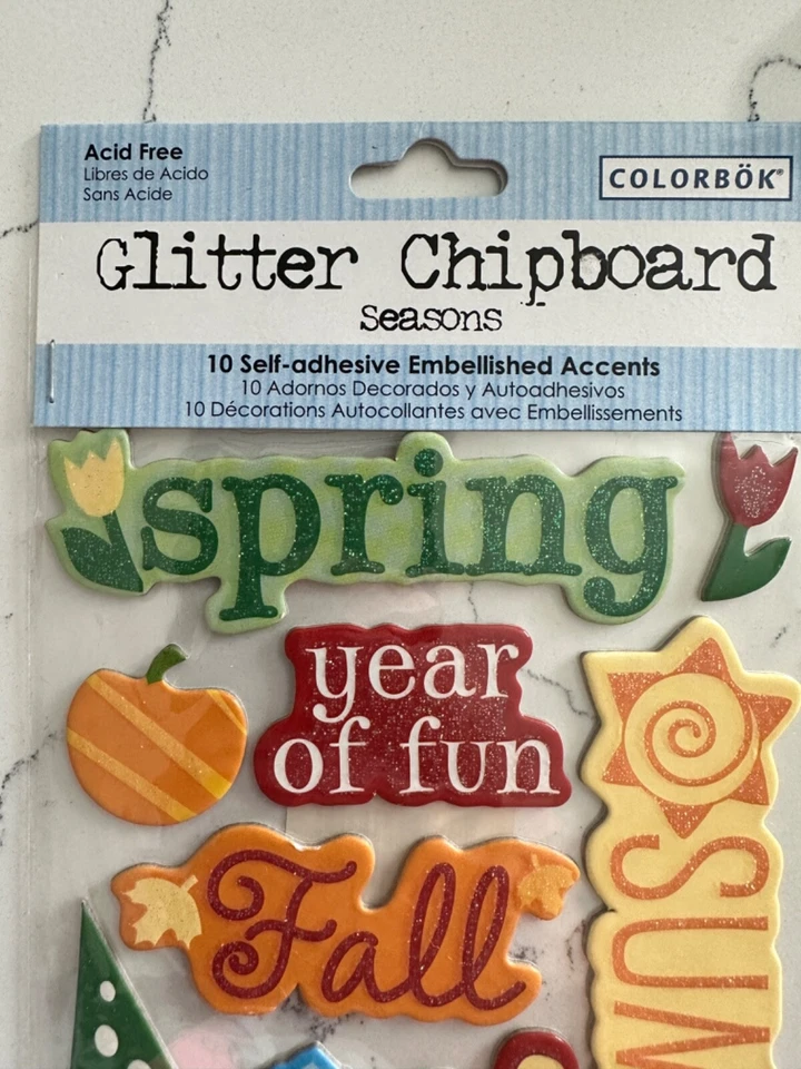 Colorbox блестящая ДСП сезоны 10 самоклеящаяся весна лето осень зима - Изображение 2 из 4