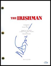 Martin Scorsese "The Irishman" AUTOGRAPH Signed Full Script Screenplay ACOA