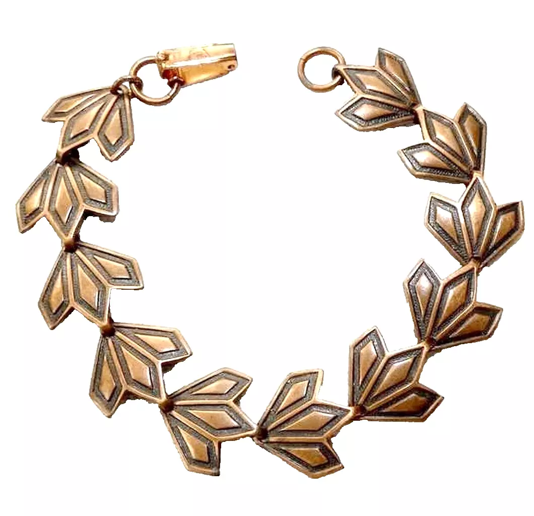 Copper link bracelet deals