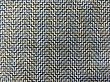 1.25 yds GP & J Baker Glanville Indigo Blue Italian Chenille Upholstery Fabric