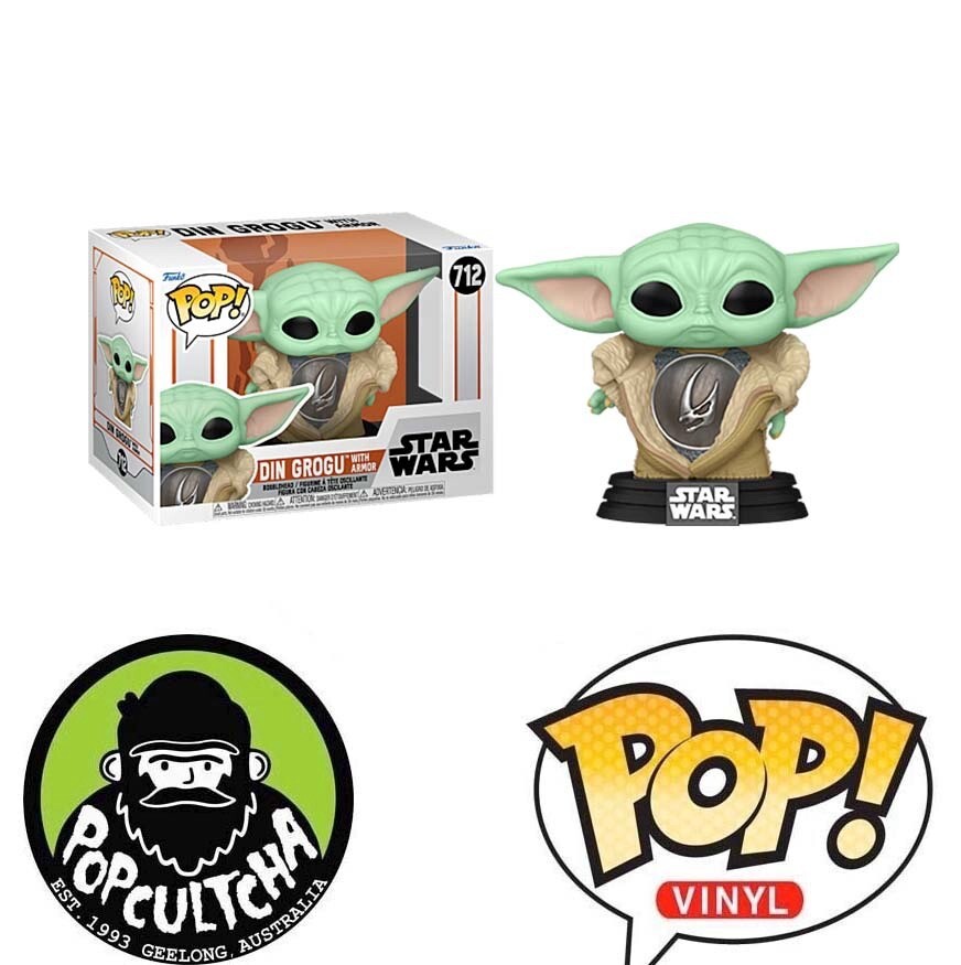 Funko Pop! The Mandalorian And Grogu – Figurine Vinyle 9,5 Cm – Collection Star Wars – Cadeau Enfant Et Adulte