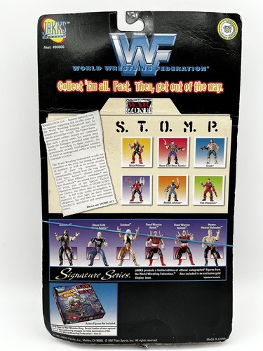 Jakks Pacific WF STOMP WAR ZONE Series 1 Brian Pillman Action Figure NOB! - Picture 4 of 4
