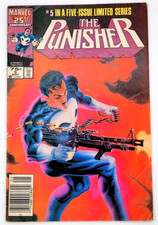 THE PUNISHER #5 (1986)  / VG /  LIMITED SERIES