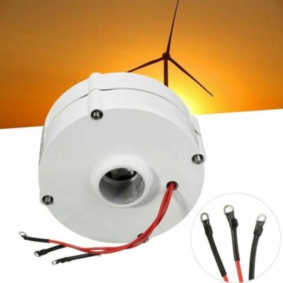 Générateur Synchro à Aimants Permanents 800W – 12V/24V/48V, Avec Base, Modèle Qiu-S