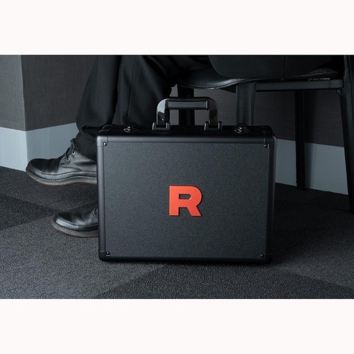 Pokémon Rocket Gang Glory Attaché Case Only - Pokémon Center Exclusive Black - Picture 3 of 5