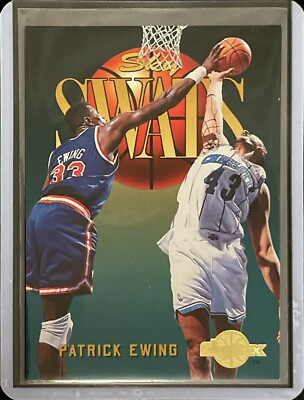 Patrick Ewing - 1995 Skybox Basketball - Swats #328