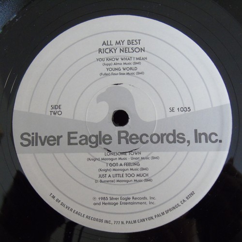 Vintage (1986) Ricky Nelson "All My Best", Double LP, Silver Eagle Records - Picture 14 of 16