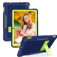 For Amazon Fire HD 10 11thGen Heavy Duty Shockproof Rugged Case+Screen Protector