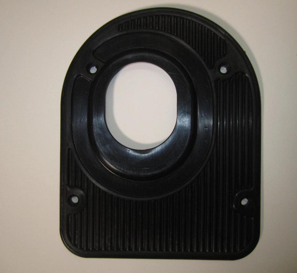 Chaqueta cortafuegos Buick Super Roadmaster 1953 columna de dirección negra | Cubierta de alfombra Foto 3 de 3