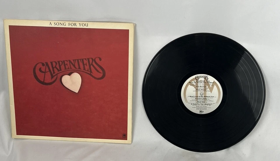 The Carpenters A Song For You LP Vinyl Record Album SP 3511 - Image 2 of 3