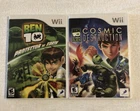 Ben 10 Protector Of Earth & Cosmic Destruction Nintendo Wii 2 Game Lot CIB