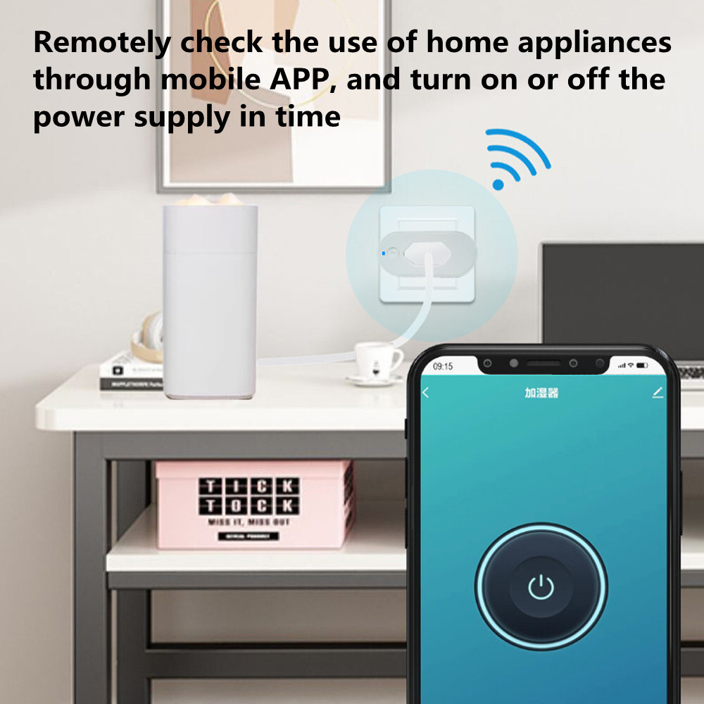 Smart Plug WiFi Socket EU 16A Timing Function Tuya SmartLife APP ForAlexa Google — image 6