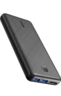 Anker 325 Powerbank, 20000mAh externer Akku PowerIQ iPhone, Samsung Galaxy, iPad